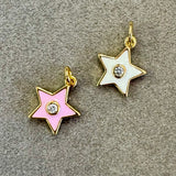Pink Star Charm