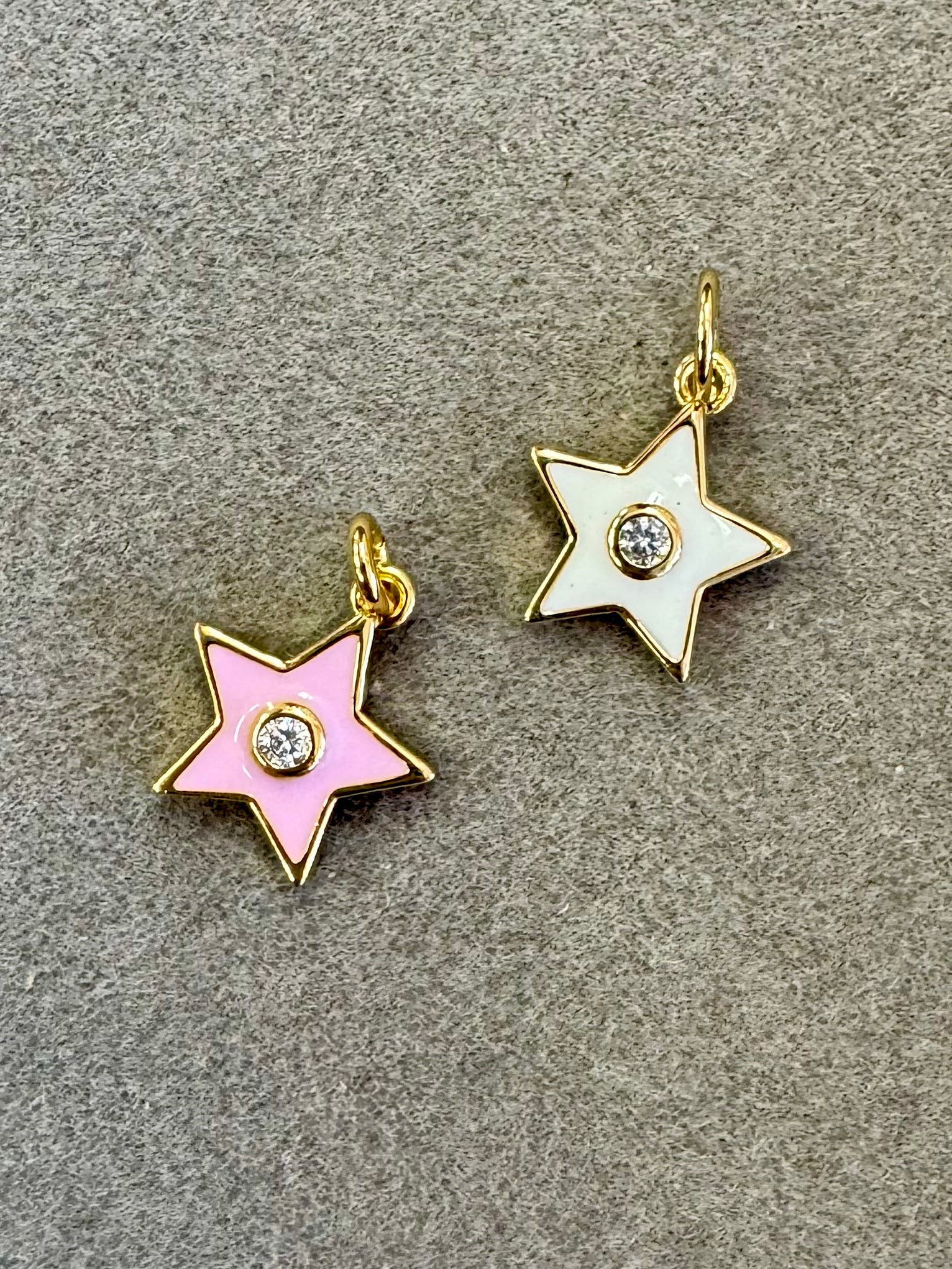 White Star Charm