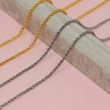 Skinny Rope Chain Necklace