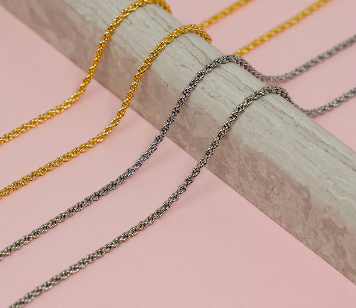 Skinny Rope Chain Necklace