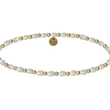 KENNEDY | 14K GOLD-FILLED STRETCH BRACELET WITH PEARLS