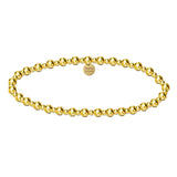 NICOLE | GOLD FILLED BEADED BRACELET