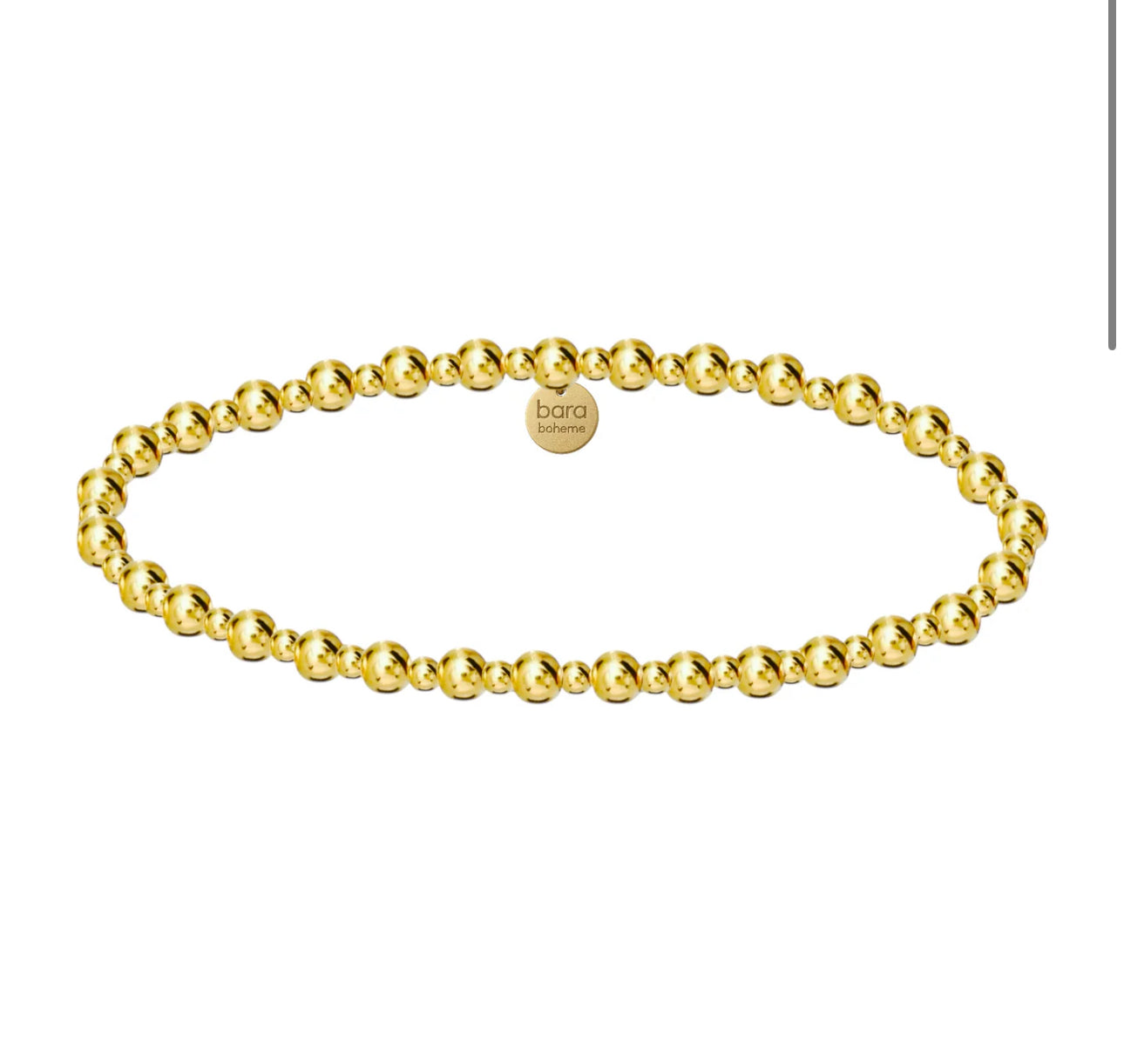 NICOLE | GOLD FILLED BEADED BRACELET