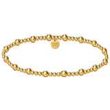 ANGELINA | GOLD FILLED BEADED BRACELET