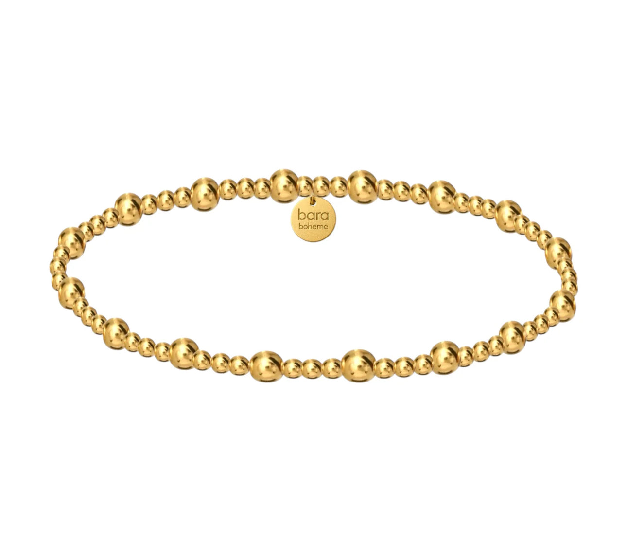 ANGELINA | GOLD FILLED BEADED BRACELET