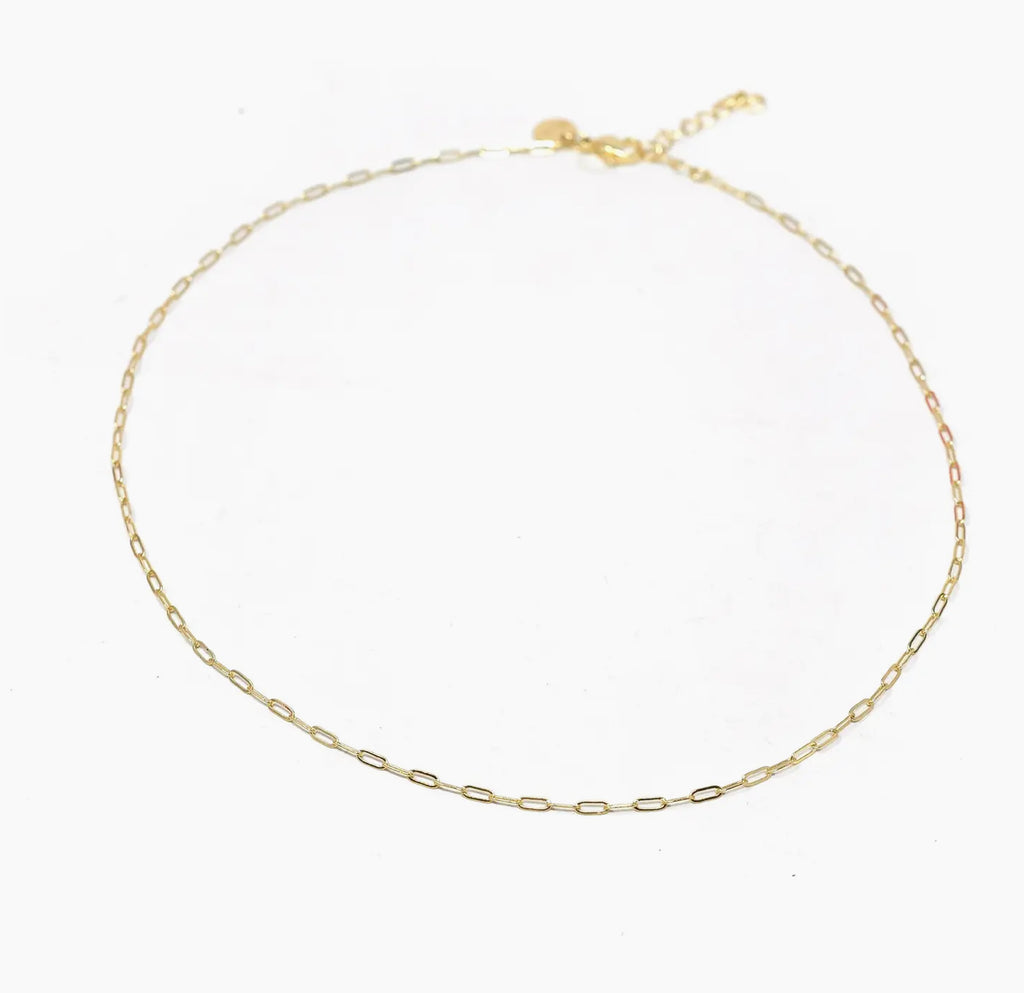 Mini Paperclip Chain 14”