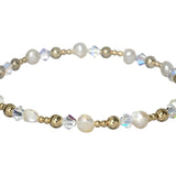 VIVIANA | 14K GOLD-FILLED & PEARL BEADED BRACELET