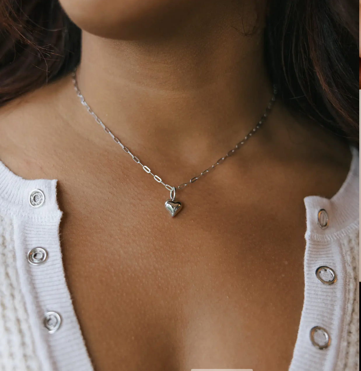 Mini Paperclip Chain 14”