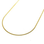 Skinny Curb Chain Necklace