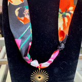 Scarf Necklace - Sun