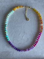 Multicolored Natural Stone Necklace