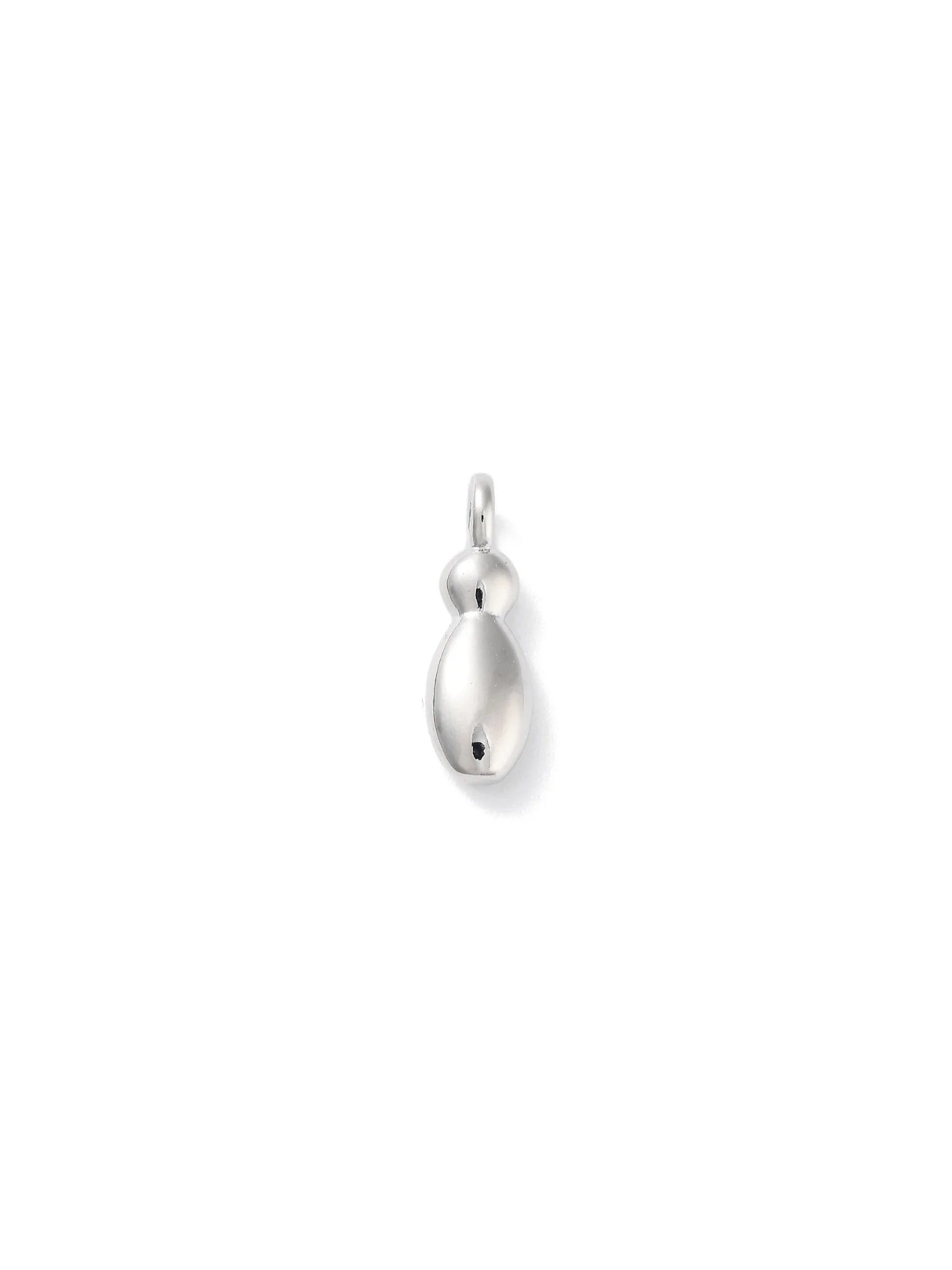 Silver Bubble Initial Letter | Alphabet Charm | Letter I