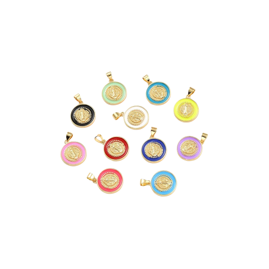 Gold Saint Charms | Assorted