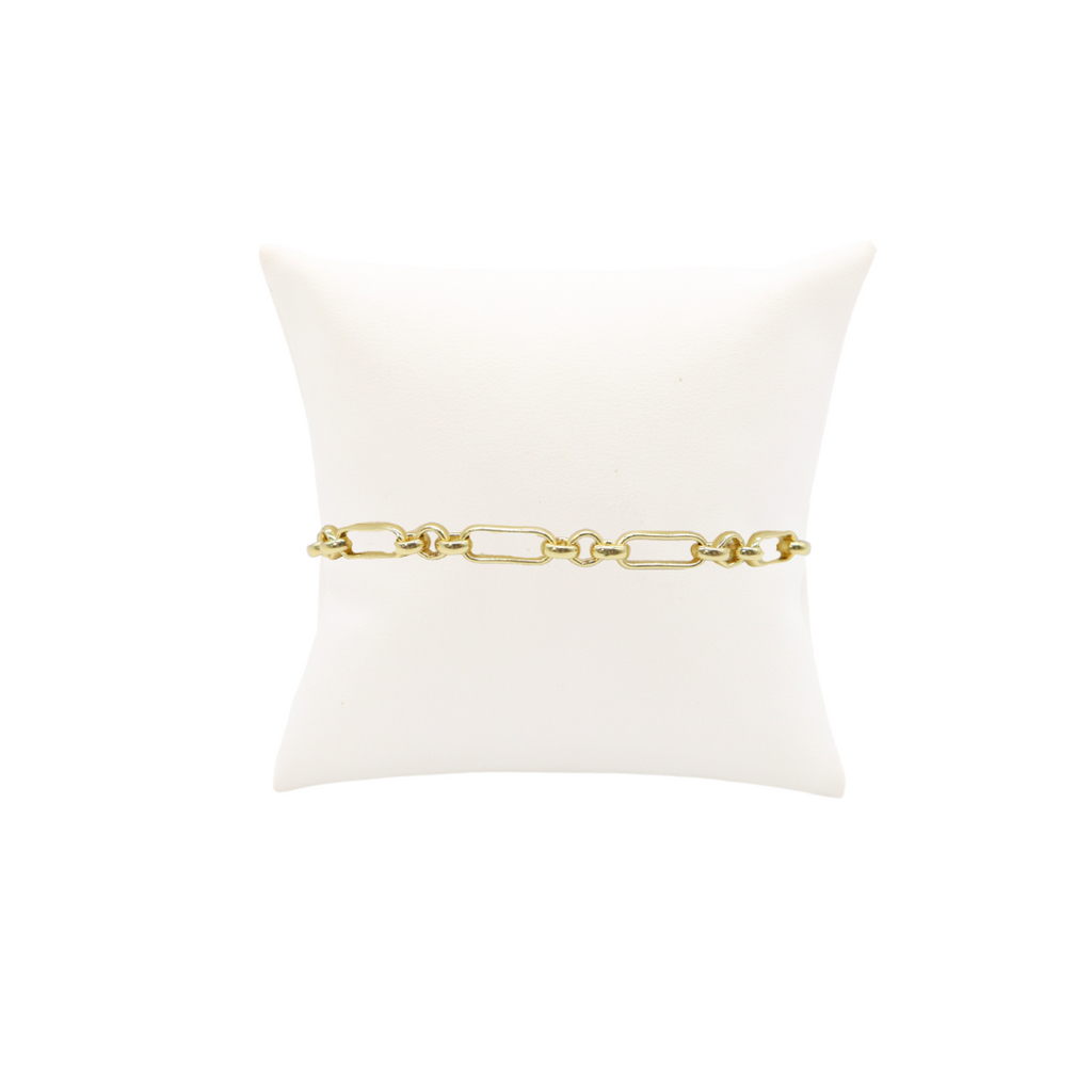 Gold Anna Charm Bracelet