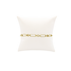 Gold Anna Charm Bracelet