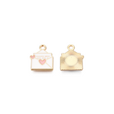 Gold Love Note Charm