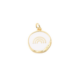 Over The Rainbow Disc Charm
