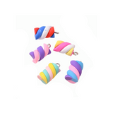 Front of the Clay Loop Lanyard Charms | Assorted