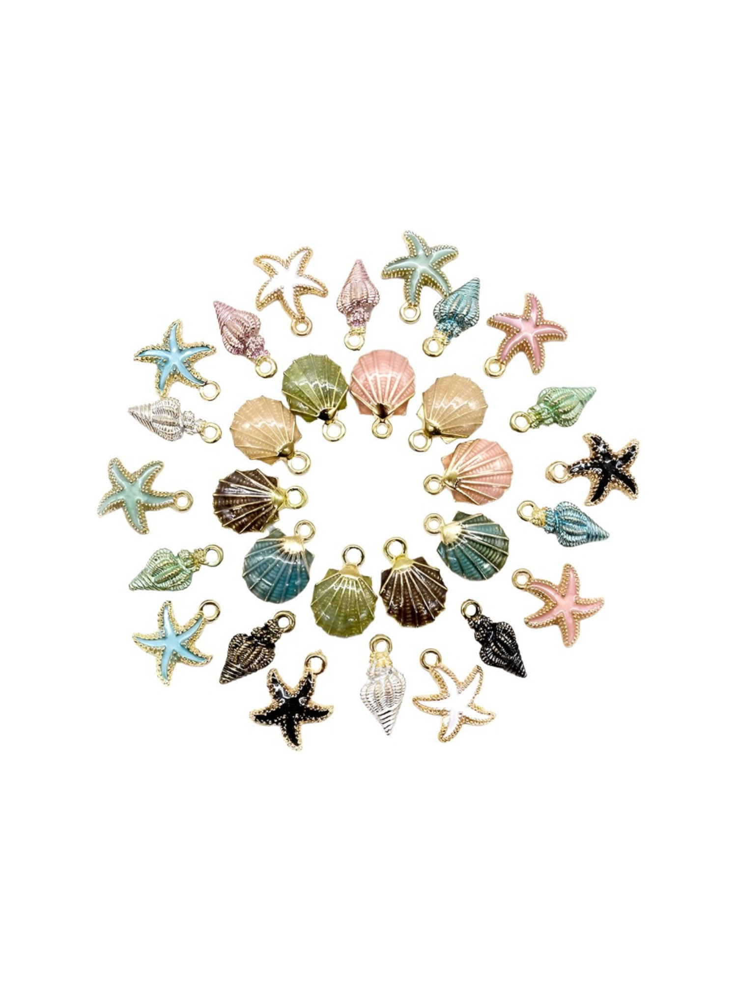 Front of the Gold Under the Sea Charm | Assorted
