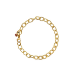 Transparent Gold Alexis Charm Bracelet