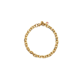 Transparent view of the Gold Jamesyn Charm Bracelet