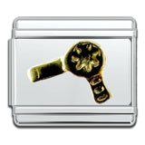 Italian Bracelet Charm - Blow Dryer Links