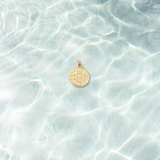 Gold Imperial Vintage Coin Charm | Waterproof Stainless Steel