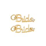 Gold Minimalistic "Bride" Charm
