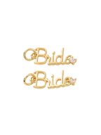 Gold Minimalistic "Bride" Charm