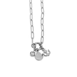 18K Gold Shell Anchor Charm Holder Necklace Gift Set