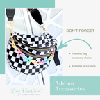 Crossbody Zipper Bag – 7 Colors, Removable Strap, Stylish