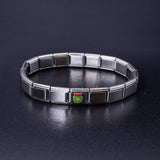 Italian Bracelet Charm - Christmas Wreath