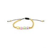 Beaded Adjustable Mantra Bracelets