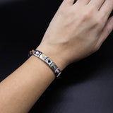 Italian Charm Bracelet Charms - Gemstone Heart Links