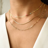 Confetti Chain - Threader for Charms, Initials, Everyday