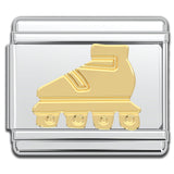 Italian Bracelet Charm - Roller Skates