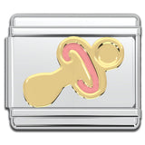Italian Bracelet Charm - Pacifier