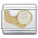 Italian Bracelet Charm - Golf Links