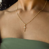Zoey Cross Charm