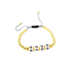 Beaded Adjustable Mantra Bracelets