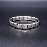 Italian Charm Bracelet Charms - Greek Alphabet Letter