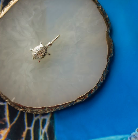 Tiny Turtle Charm
