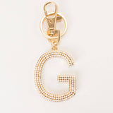 Pearl Letter Key Chain