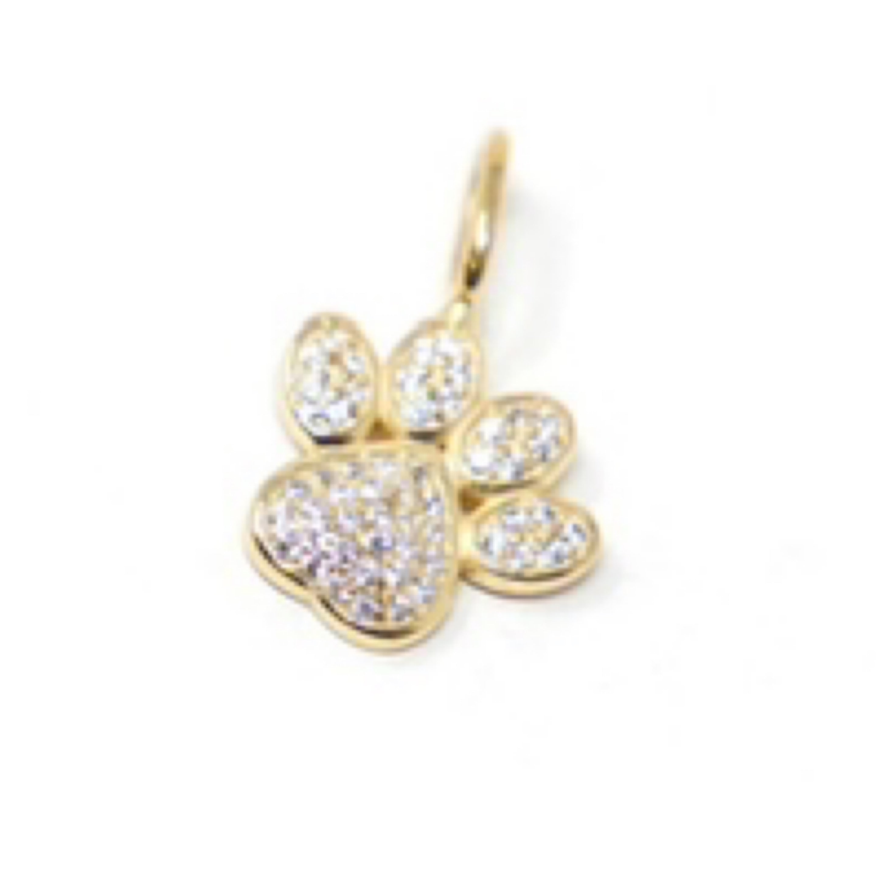 Paw Print Charm