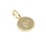Engraved Heart Charm