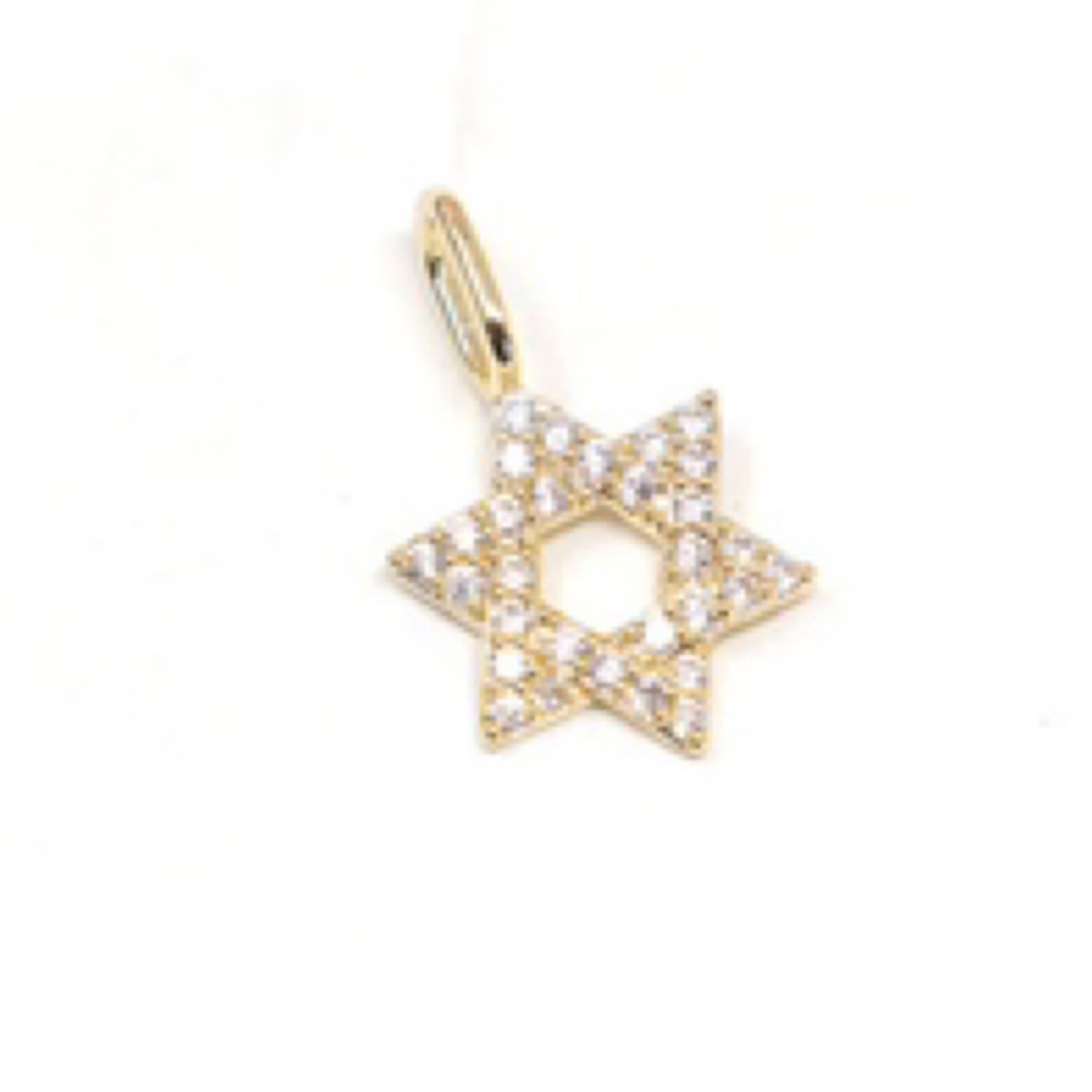 Star Of David Charm