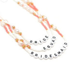 Squad Pink and Pearl Necklace