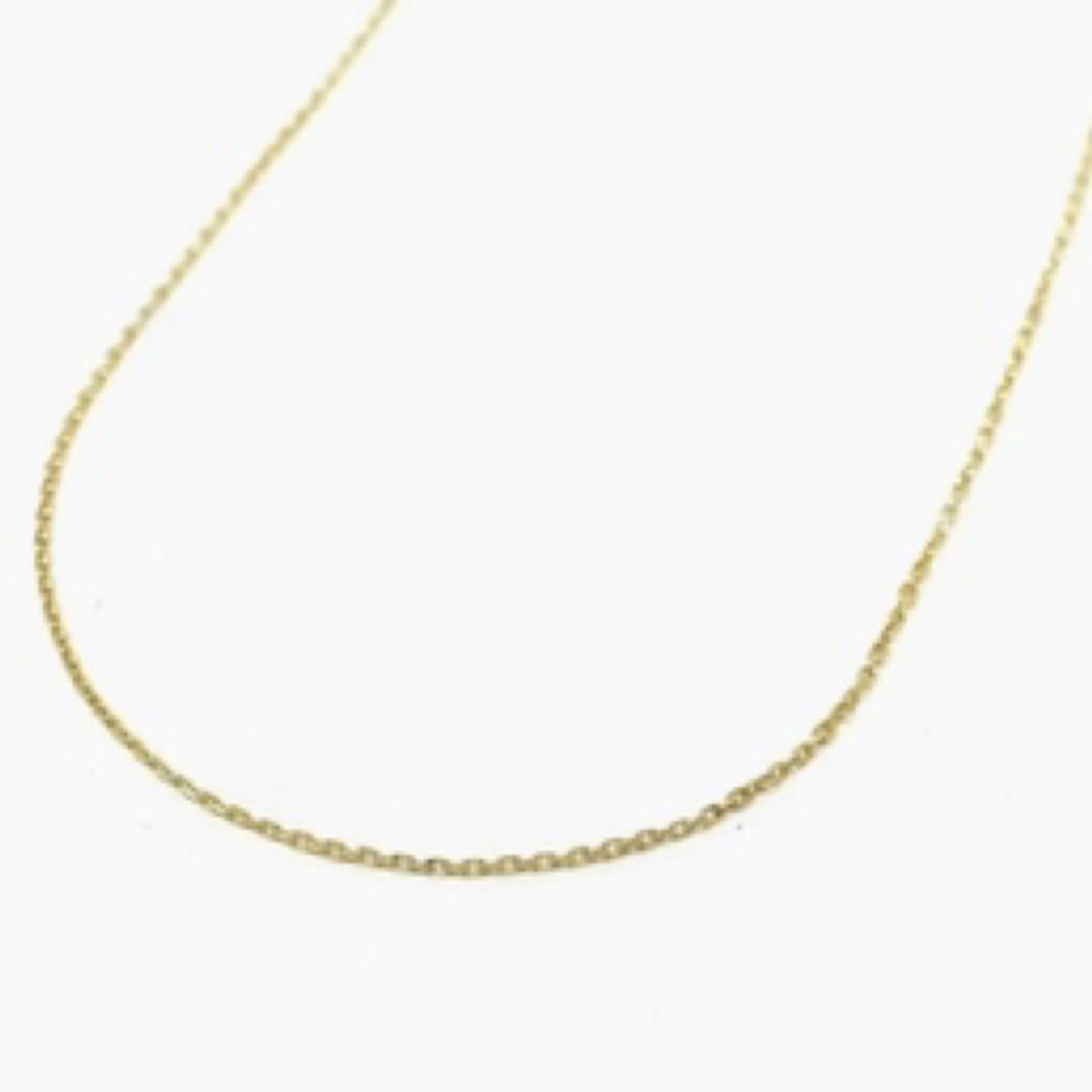 Skinny Cable Chain Necklace 20"