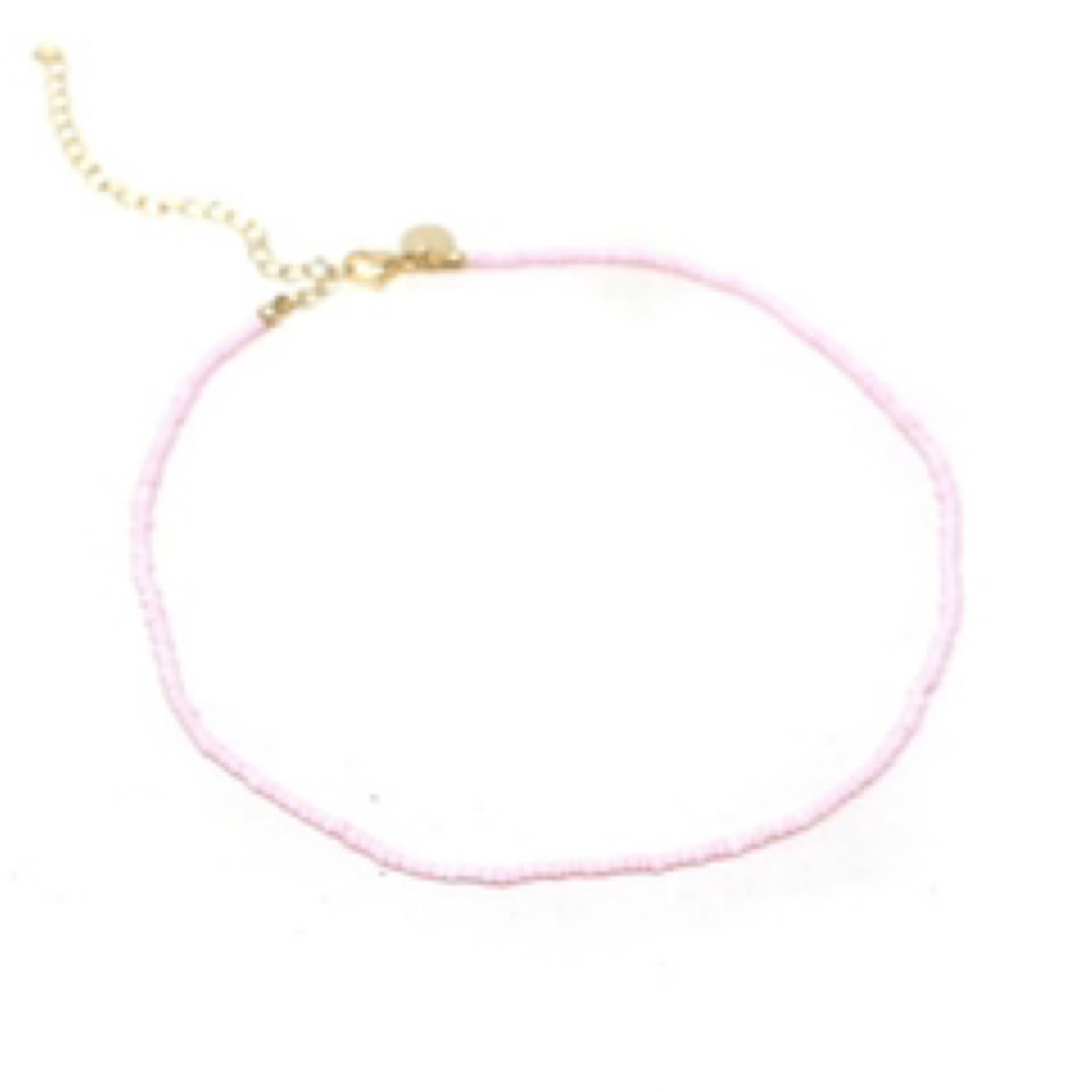 Pink Beaded Necklace