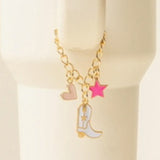 Tumbler Charm-Cowgirl